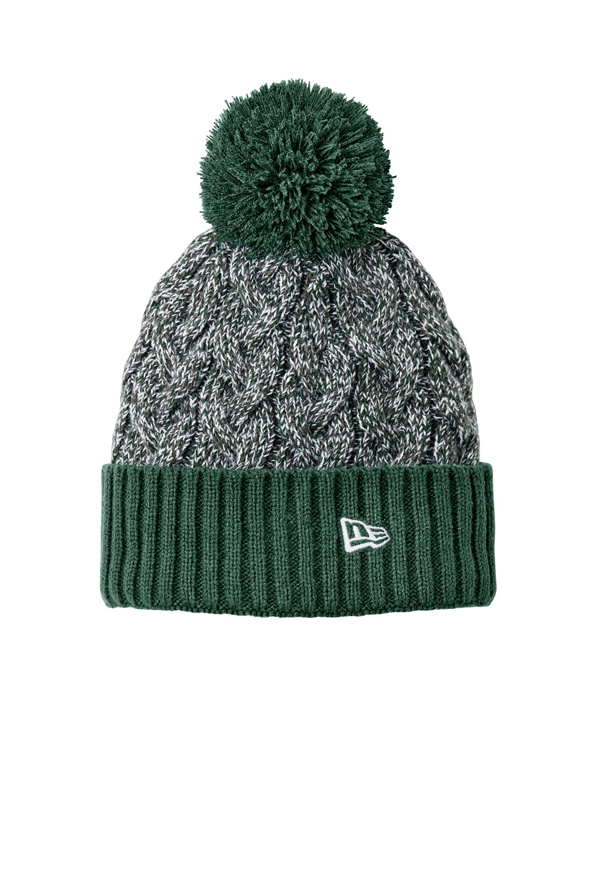 New Era® Marled Knit Pom Beanie  | NE910