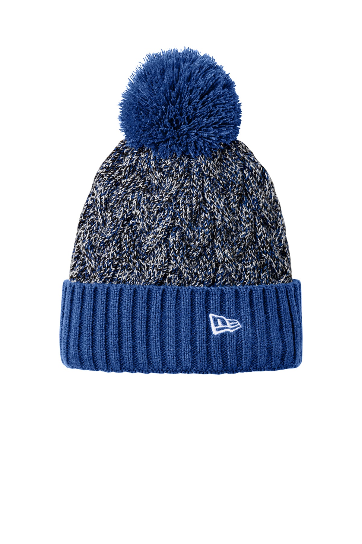 New Era® Marled Knit Pom Beanie  | NE910