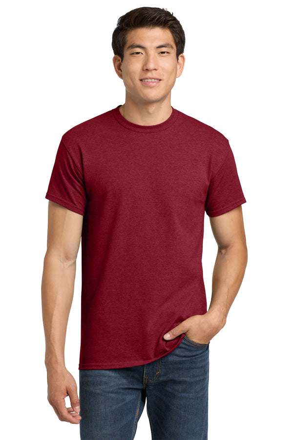 5000 Gildan Heavy Cotton 100% Cotton T-Shirt - Antique Cherry Red