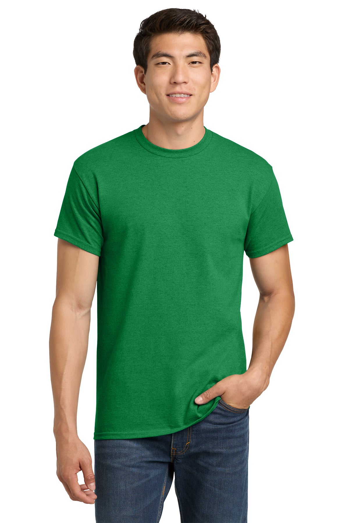 5000 Gildan Heavy Cotton 100% Cotton T-Shirt - Antique Irish Green