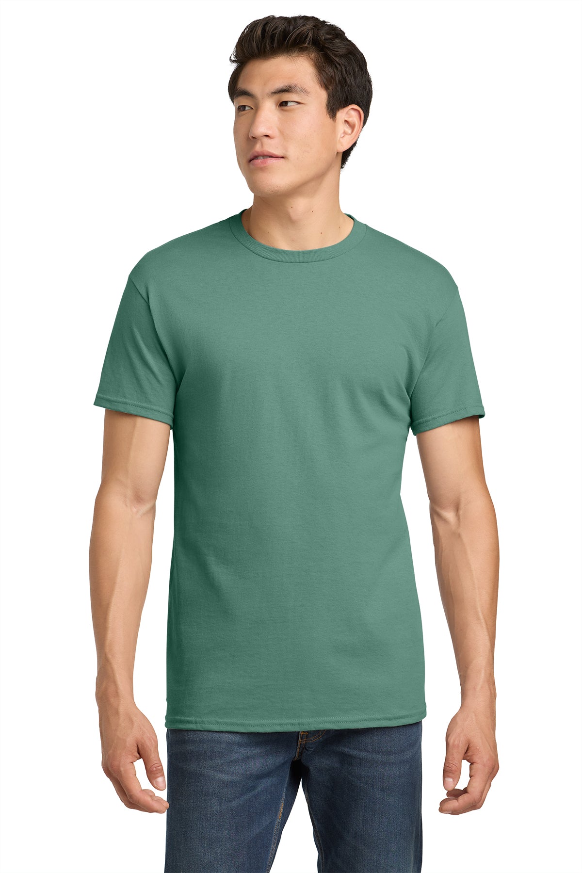 5000 Gildan Heavy Cotton 100% Cotton T-Shirt - Aquatic