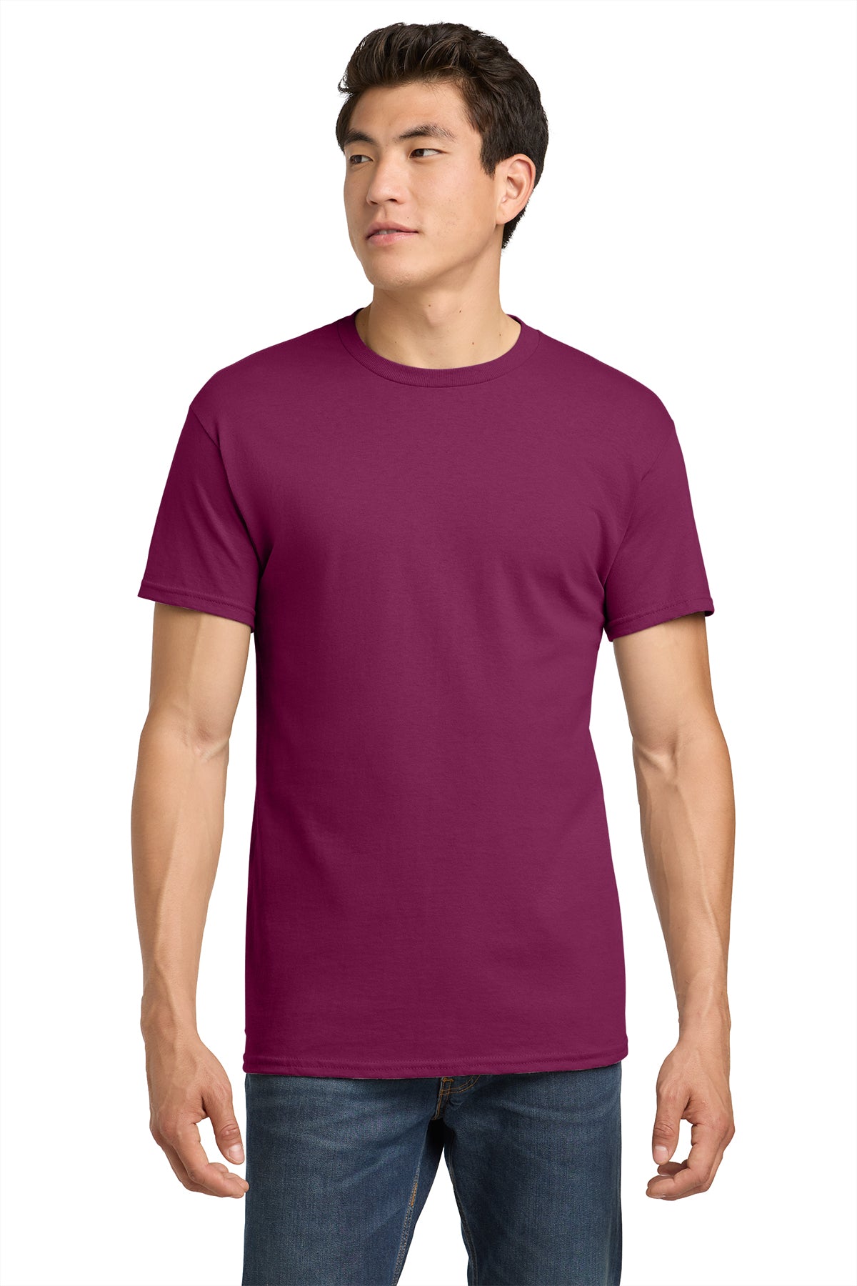 5000 Gildan Heavy Cotton 100% Cotton T-Shirt - Berry