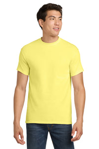 5000 Gildan Heavy Cotton 100% Cotton T-Shirt - Cornsilk