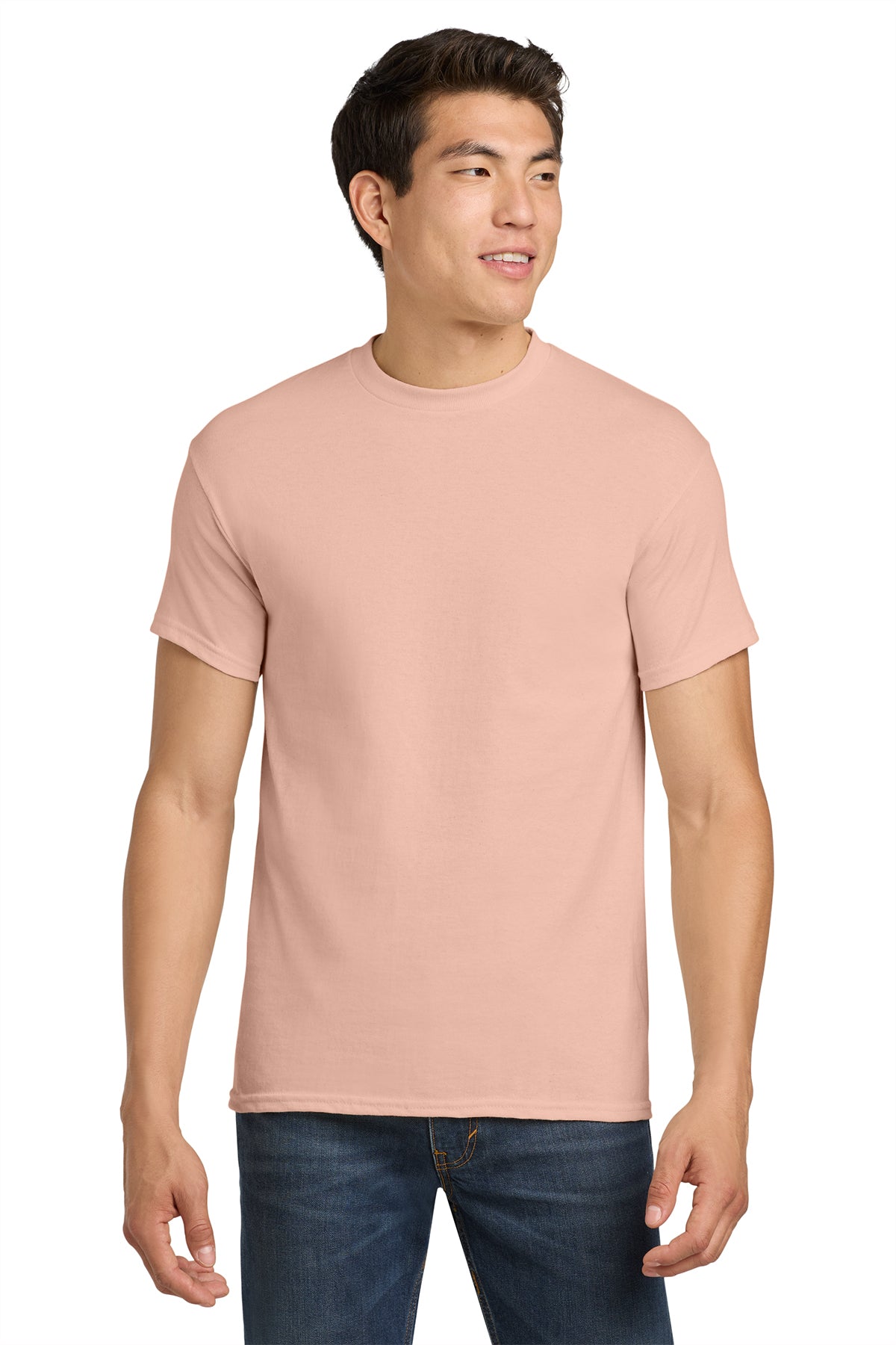 5000 Gildan Heavy Cotton 100% Cotton T-Shirt - Dusty Rose