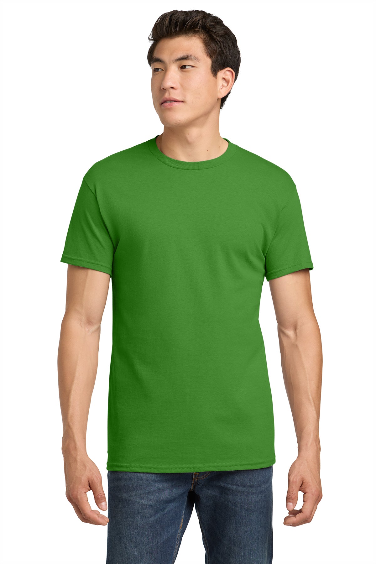 5000 Gildan Heavy Cotton 100% Cotton T-Shirt - Electric Green