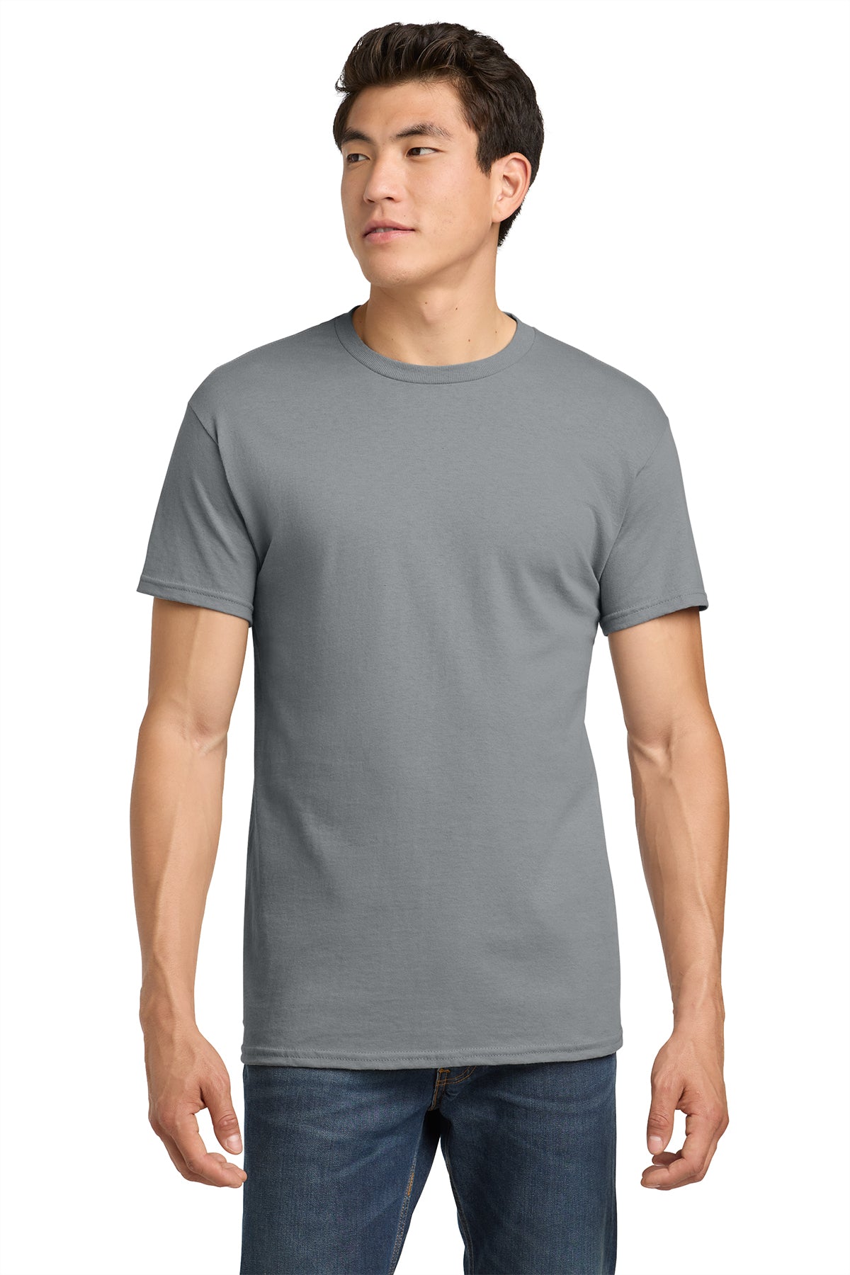 5000 Gildan Heavy Cotton 100% Cotton T-Shirt - Gravel