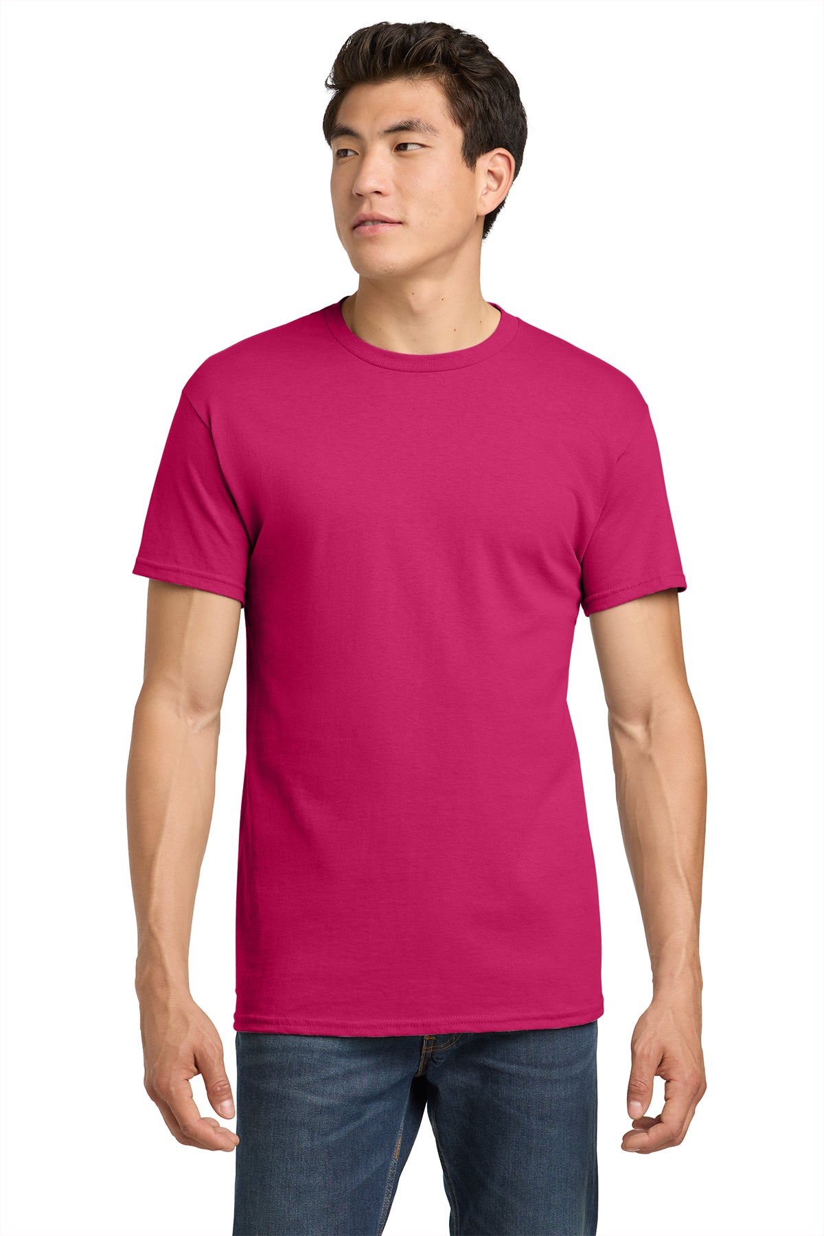 5000 Gildan Heavy Cotton 100% Cotton T-Shirt - Heliconia