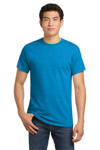 5000 Gildan Heavy Cotton 100% Cotton T-Shirt - Heather Sapphire