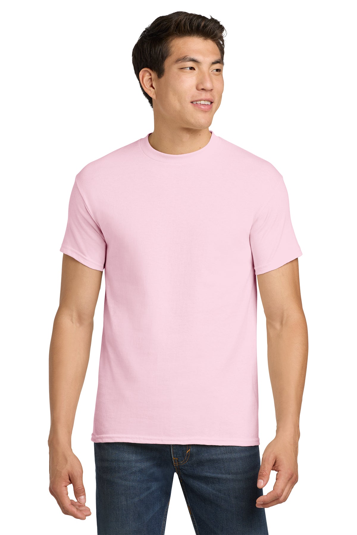 5000 Gildan Heavy Cotton 100% Cotton T-Shirt - Light Pink