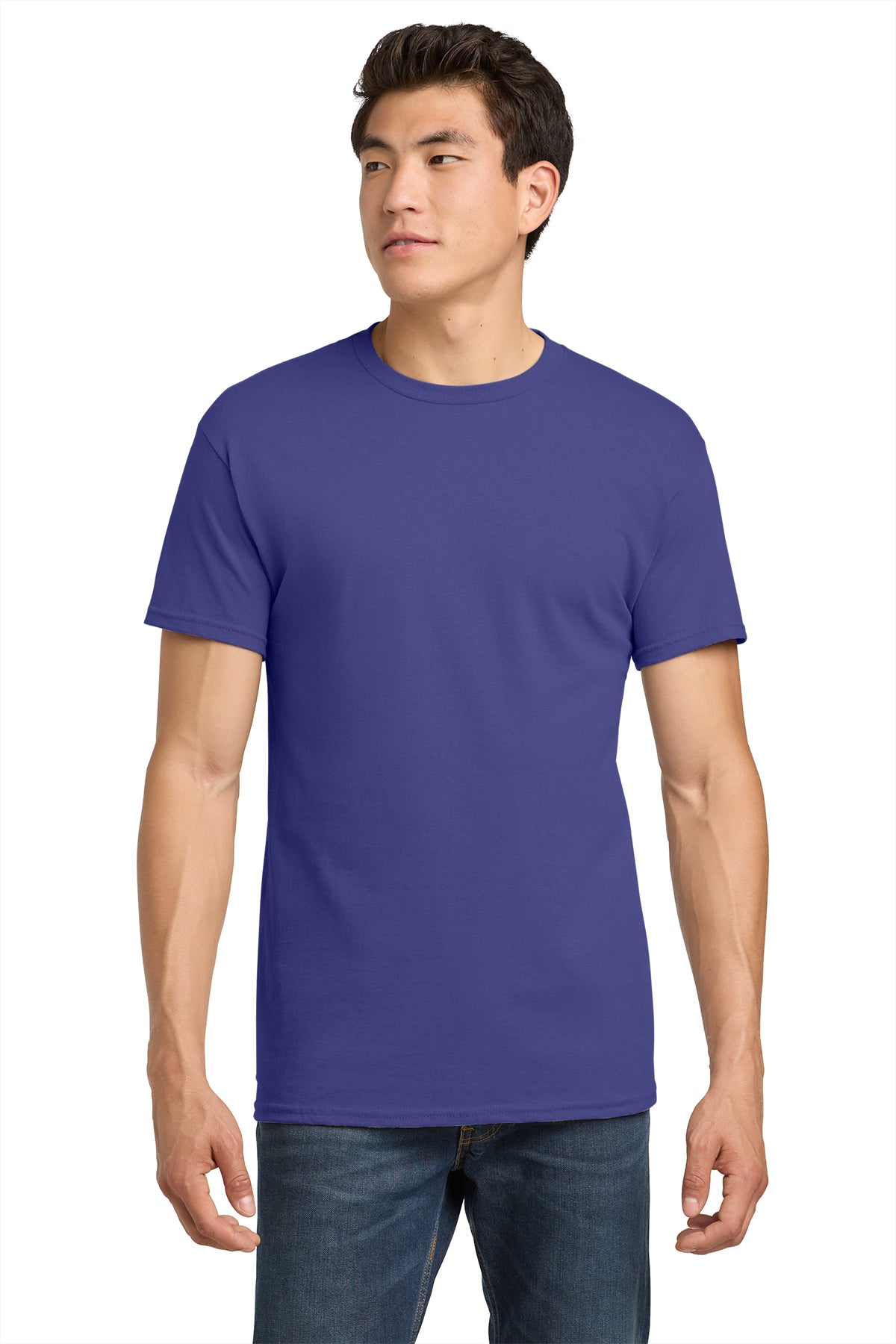 5000 Gildan Heavy Cotton 100% Cotton T-Shirt - Lilac