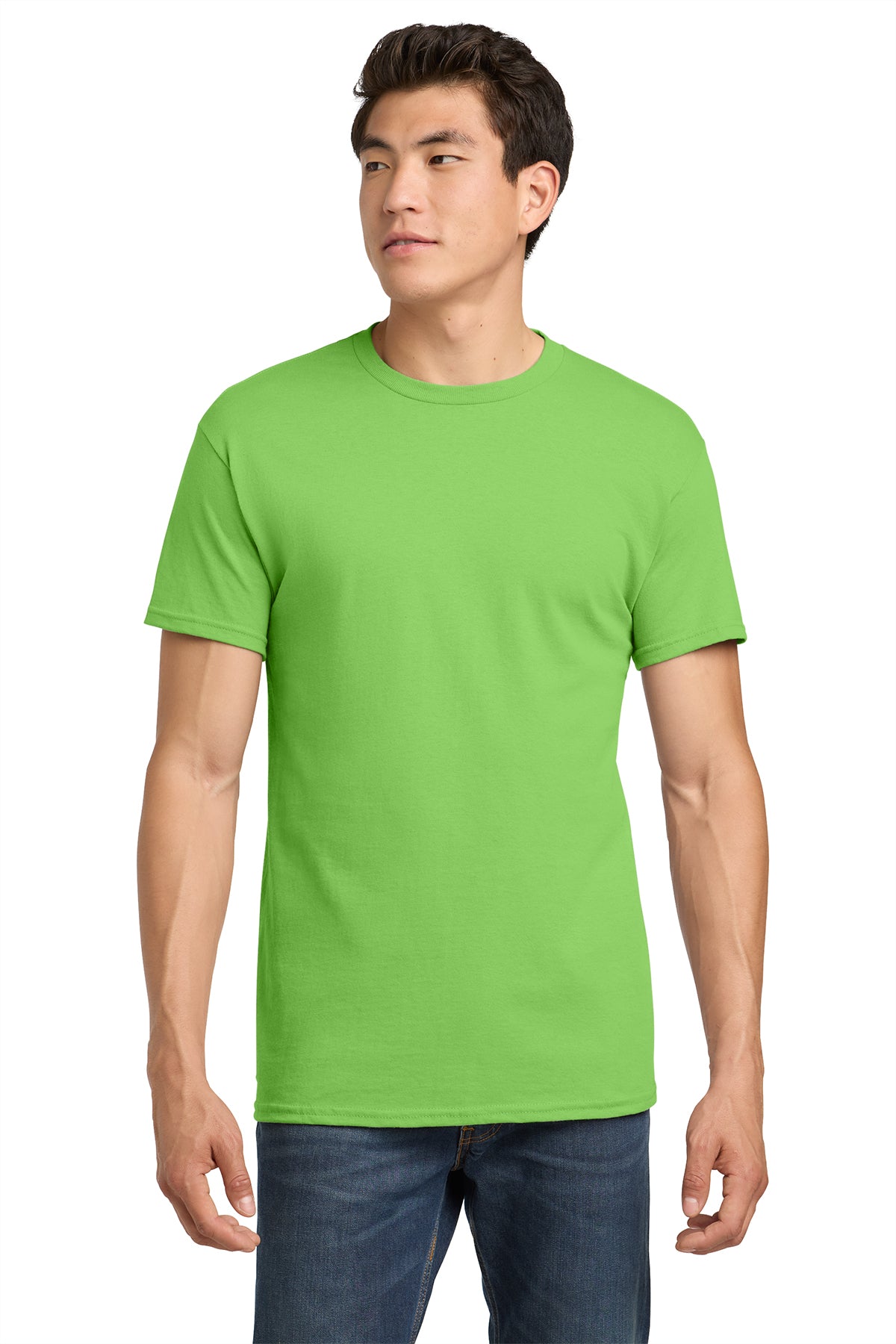 5000 Gildan Heavy Cotton 100% Cotton T-Shirt - Lime