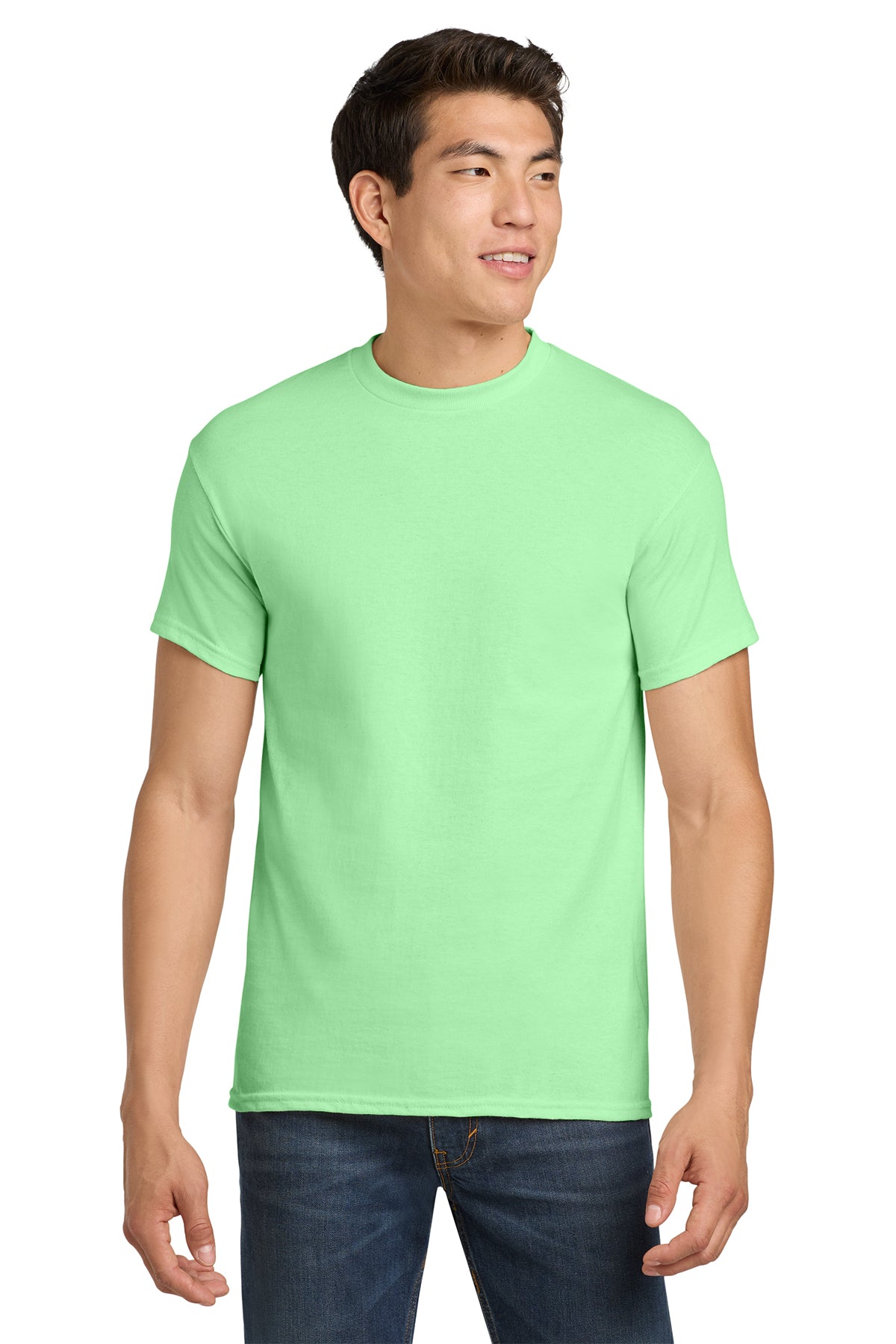 5000 Gildan Heavy Cotton 100% Cotton T-Shirt - Mint Green