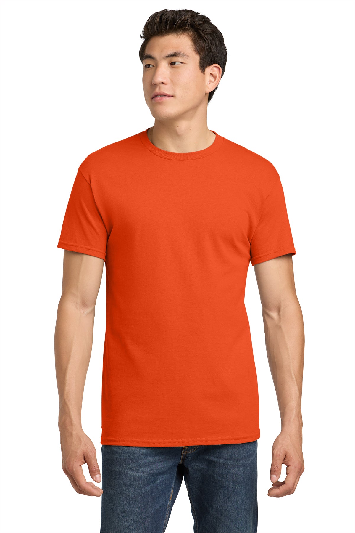 5000 Gildan Heavy Cotton 100% Cotton T-Shirt - Orange