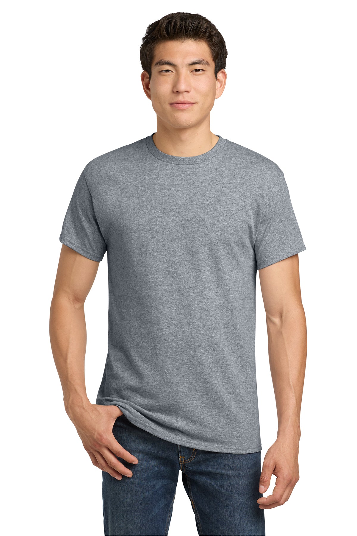 5000 Gildan Heavy Cotton 100% Cotton T-Shirt - Sport Grey