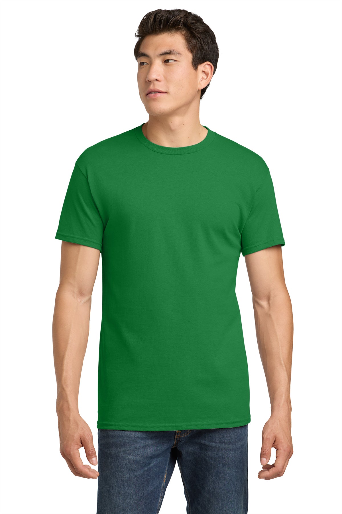 5000 Gildan Heavy Cotton 100% Cotton T-Shirt - Turf Green