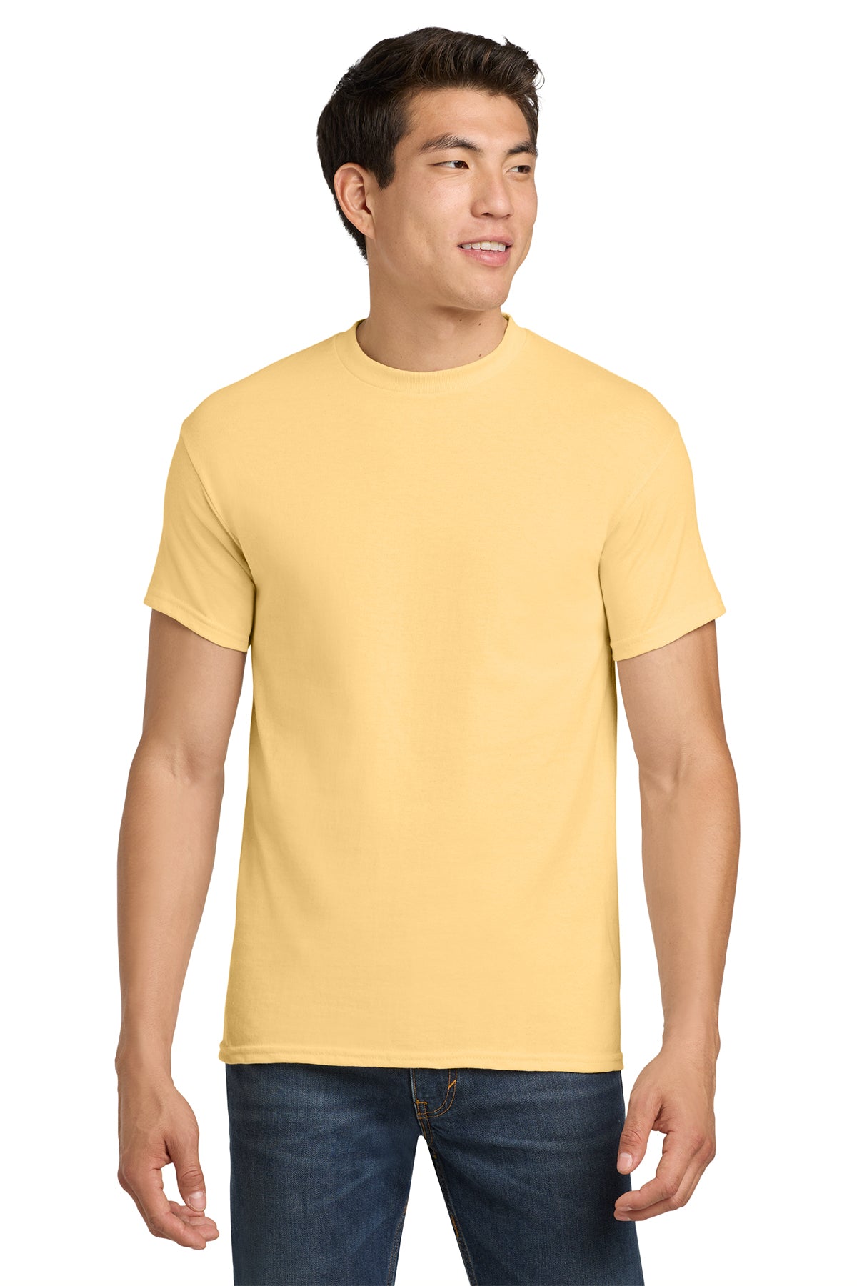 5000 Gildan Heavy Cotton 100% Cotton T-Shirt - Yellow Haze
