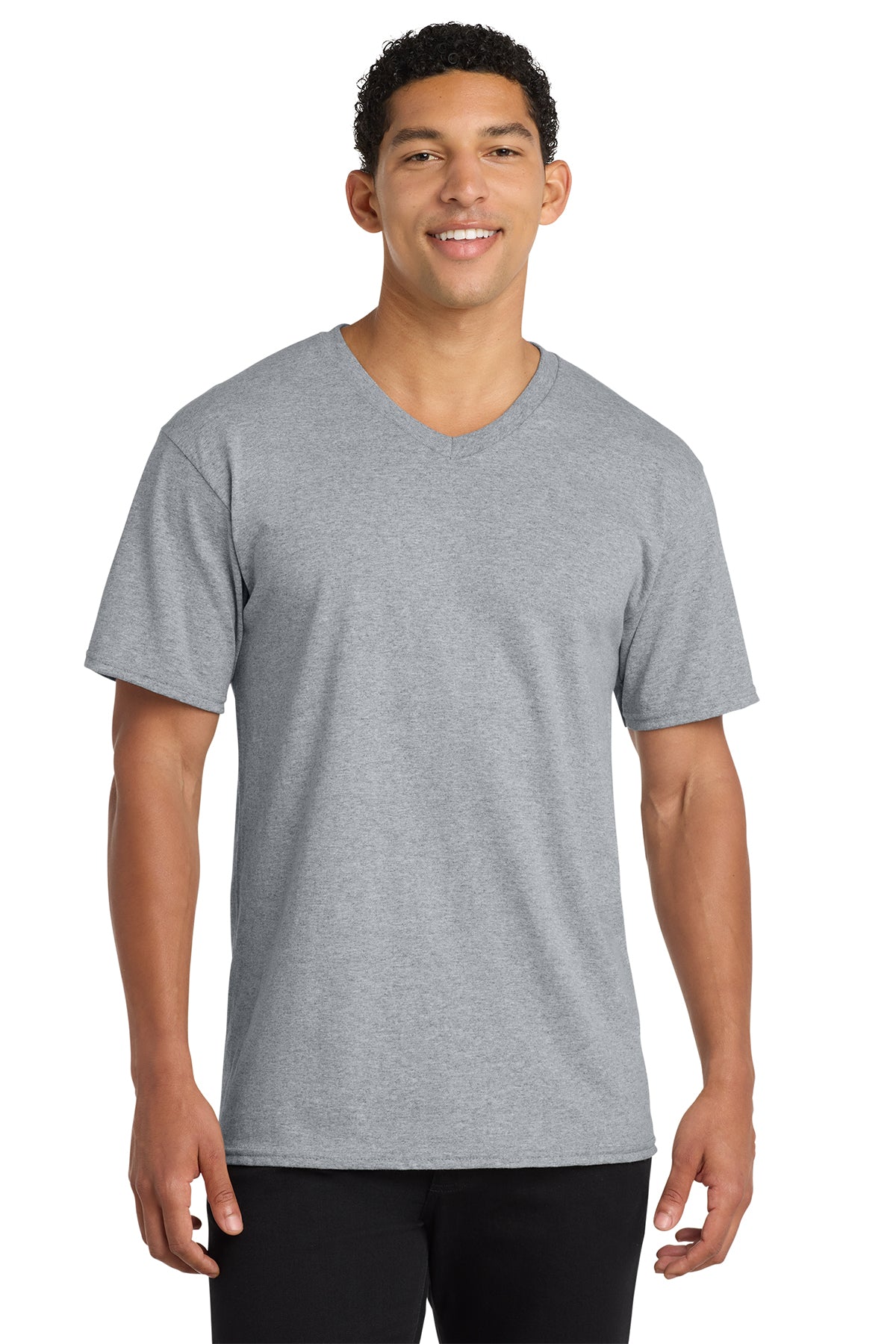 Port & Co™ Core Cotton V-Neck Tee | PC54V