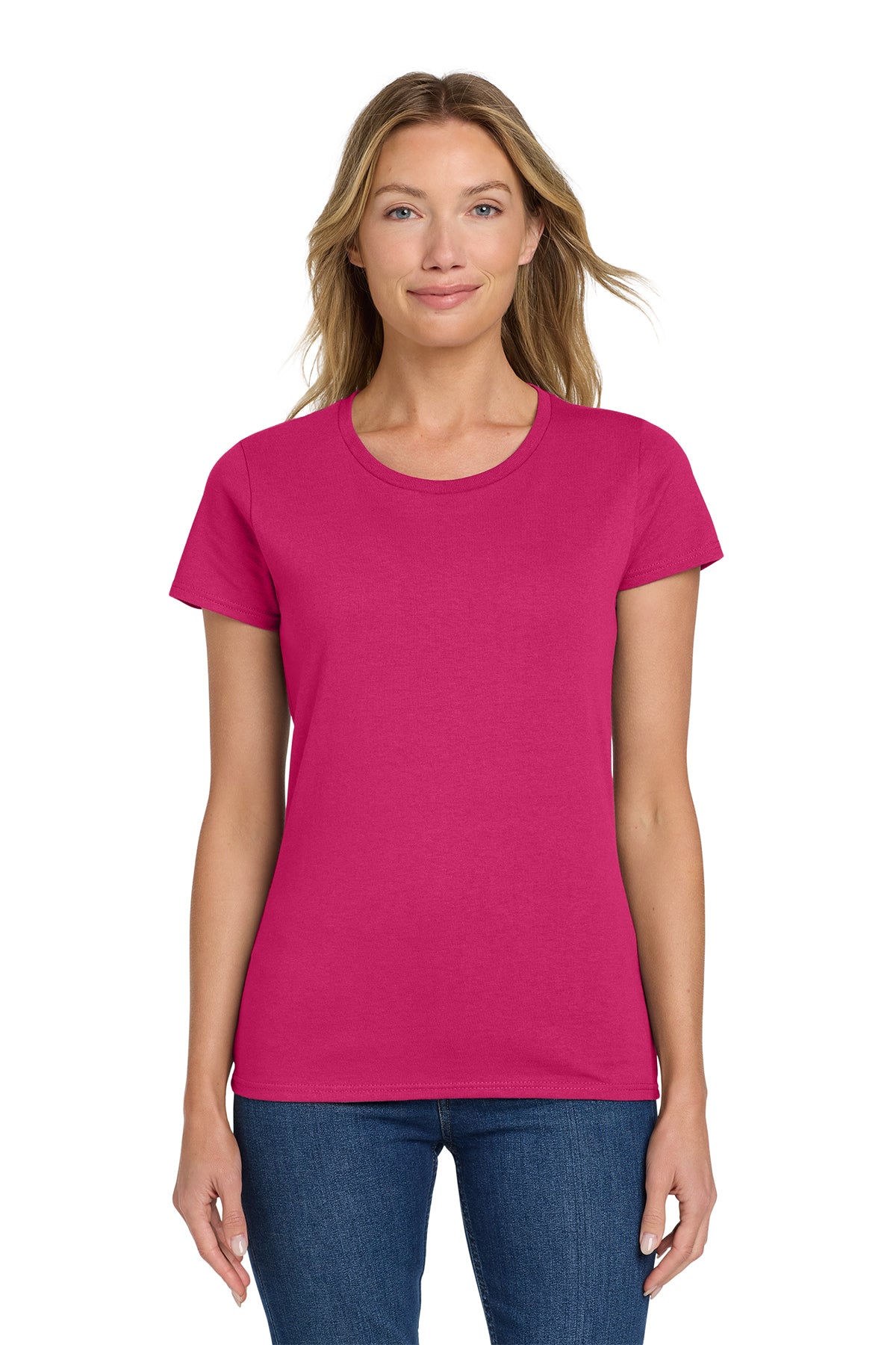 Gildan 5000L Ladies Heavy Cotton T-Shirt - Heliconia