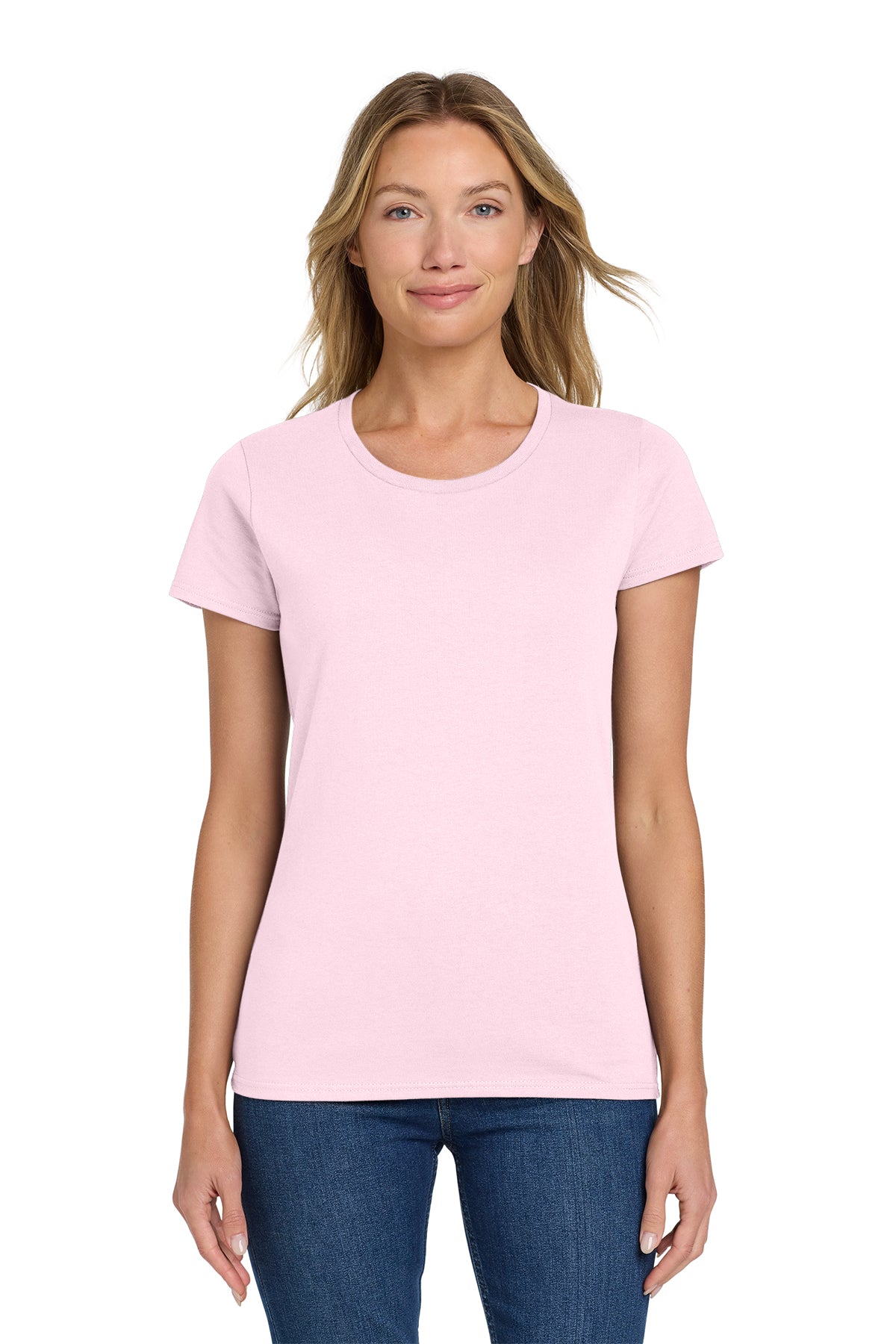 Gildan 5000L Ladies Heavy Cotton T-Shirt - Light Pink