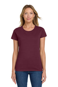Gildan 5000L Ladies Heavy Cotton T-Shirt - Maroon