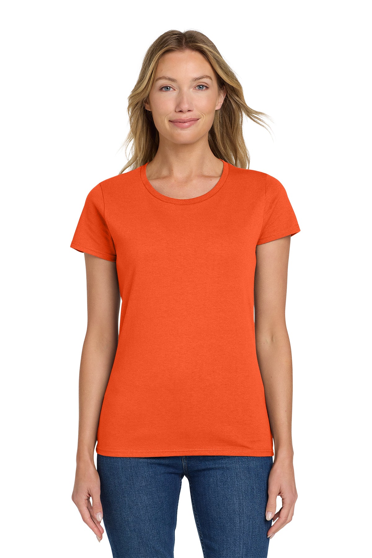 Gildan 5000L Ladies Heavy Cotton T-Shirt - Orange