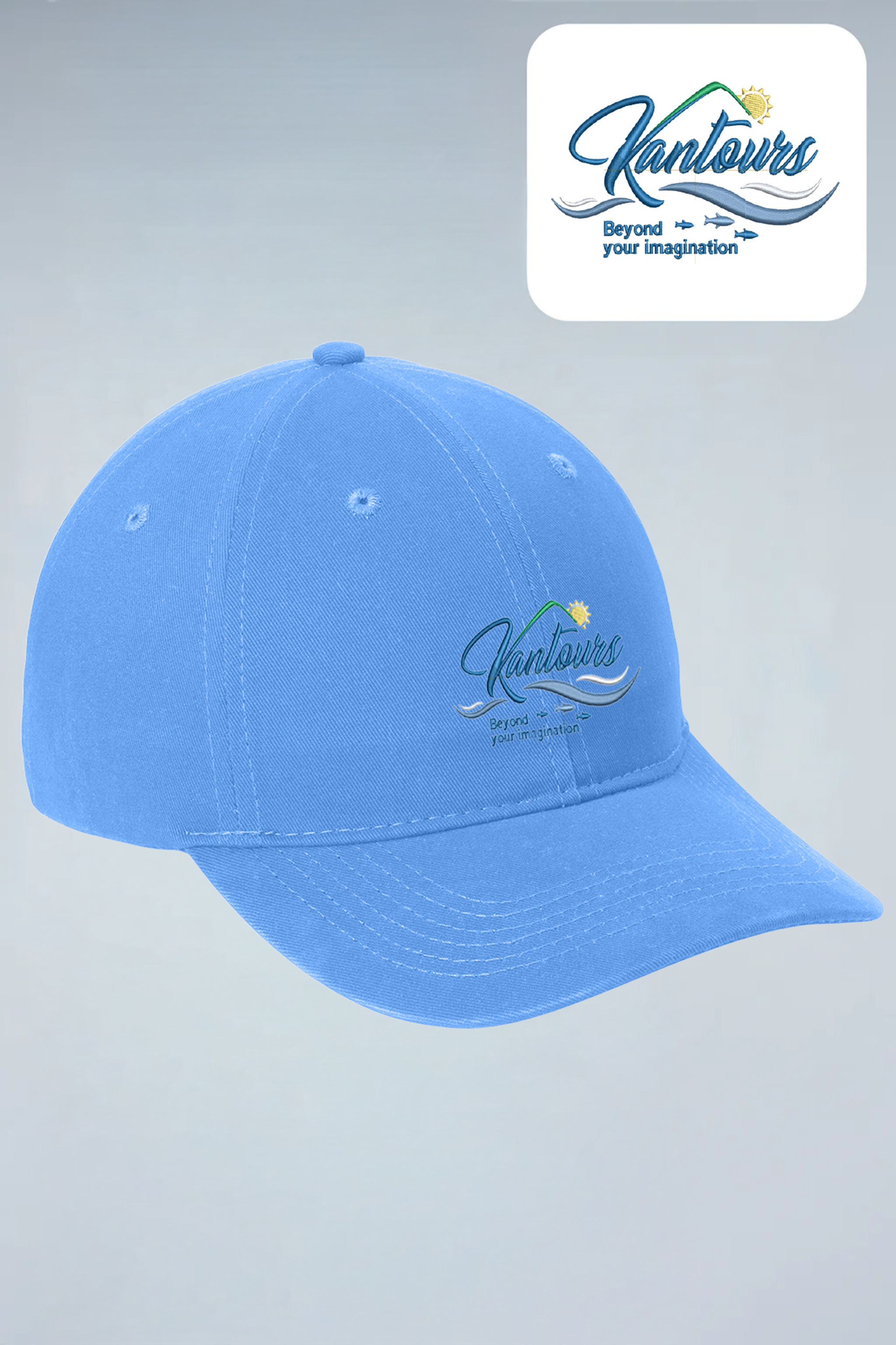 Kantours - Port Authority ®  Brushed Twill Low Profile Cap