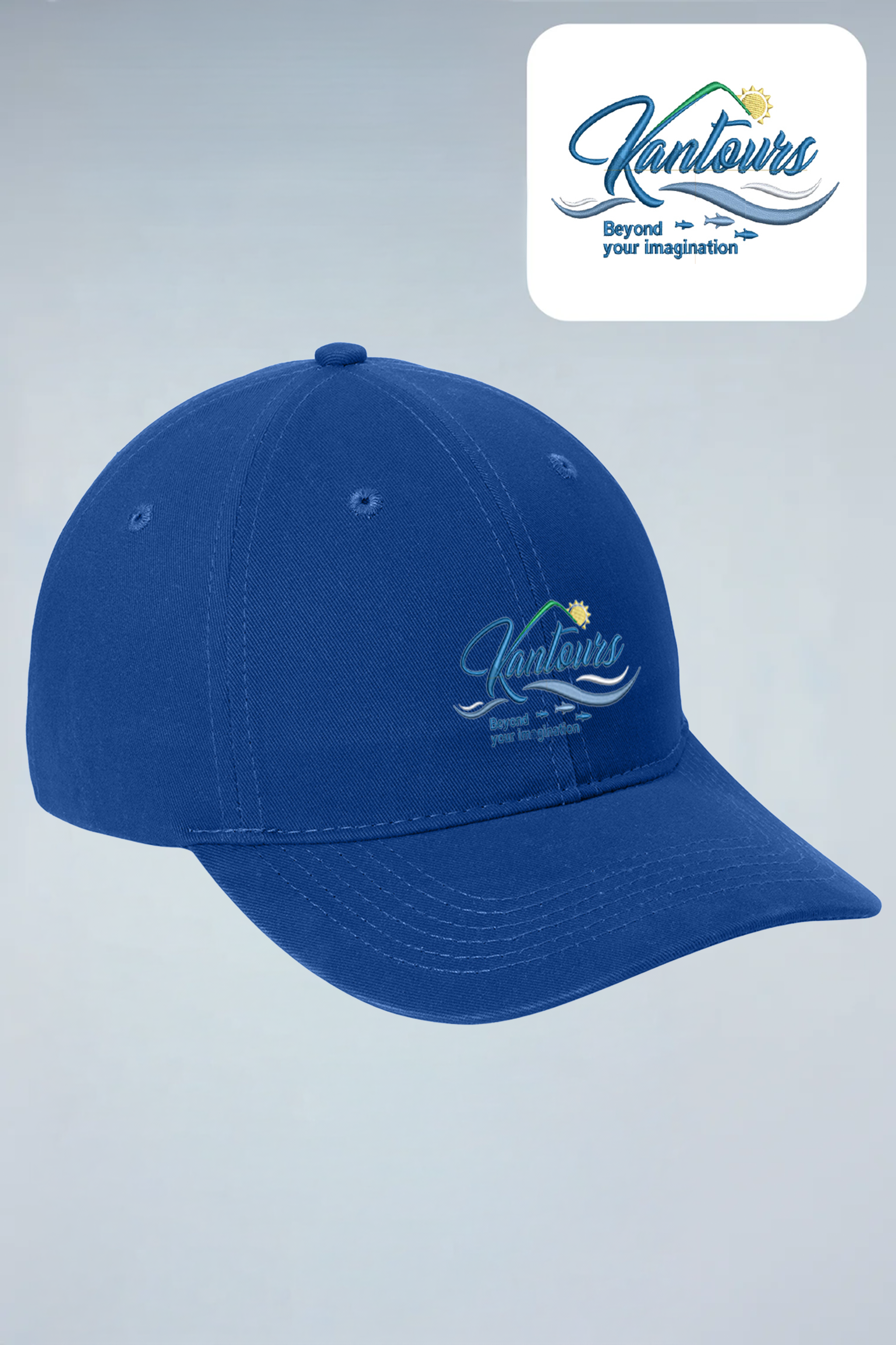 Kantours - Port Authority ®  Brushed Twill Low Profile Cap