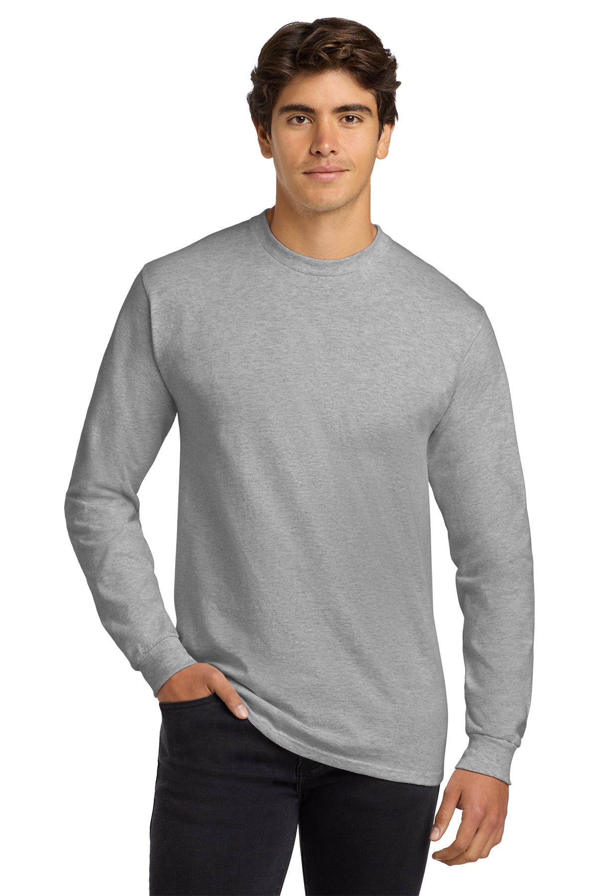 Gildan 2400 Ultra Cotton Long Sleeve T-Shirt - Ash