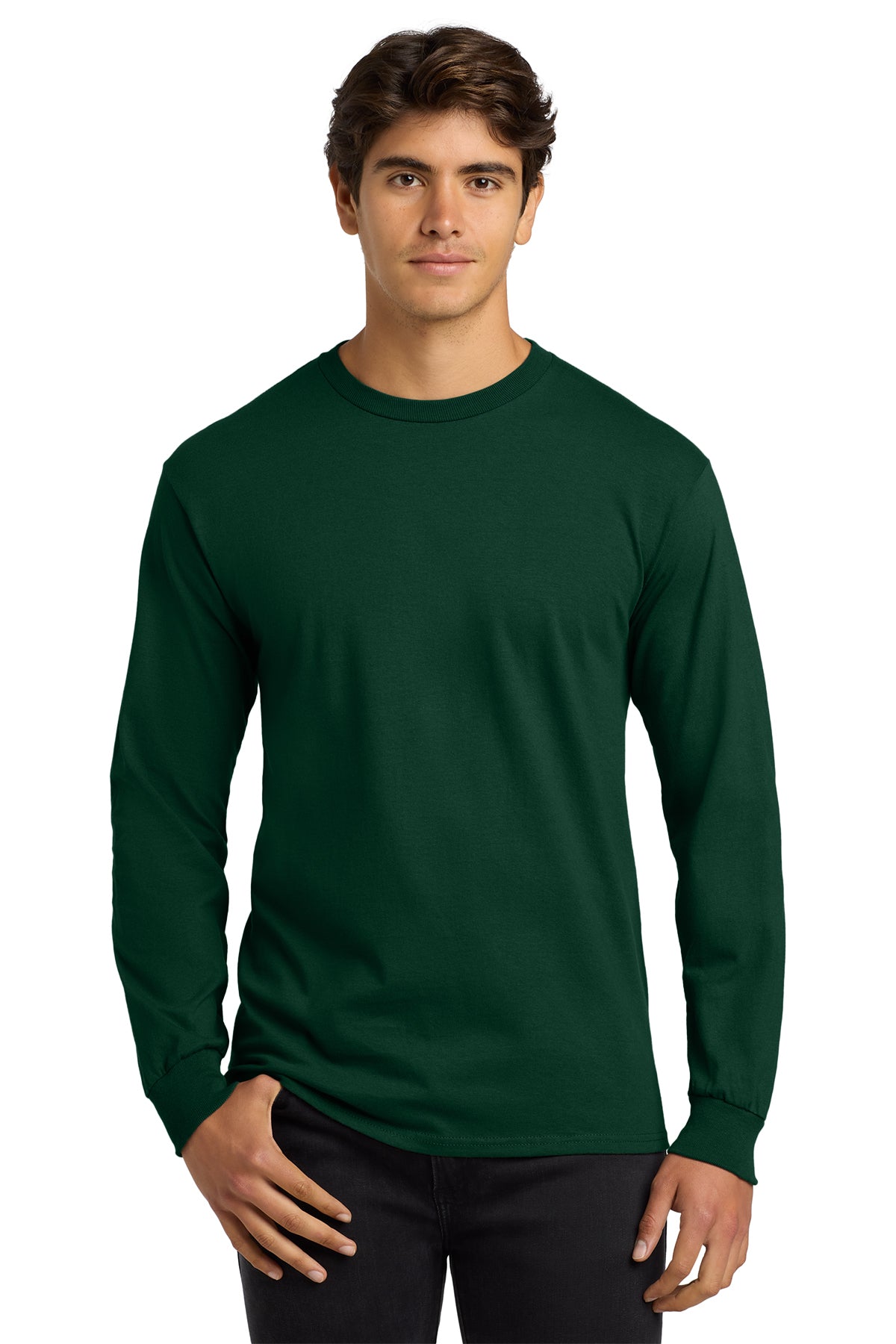 Gildan 2400 Ultra Cotton Long Sleeve T-Shirt - Forest Green