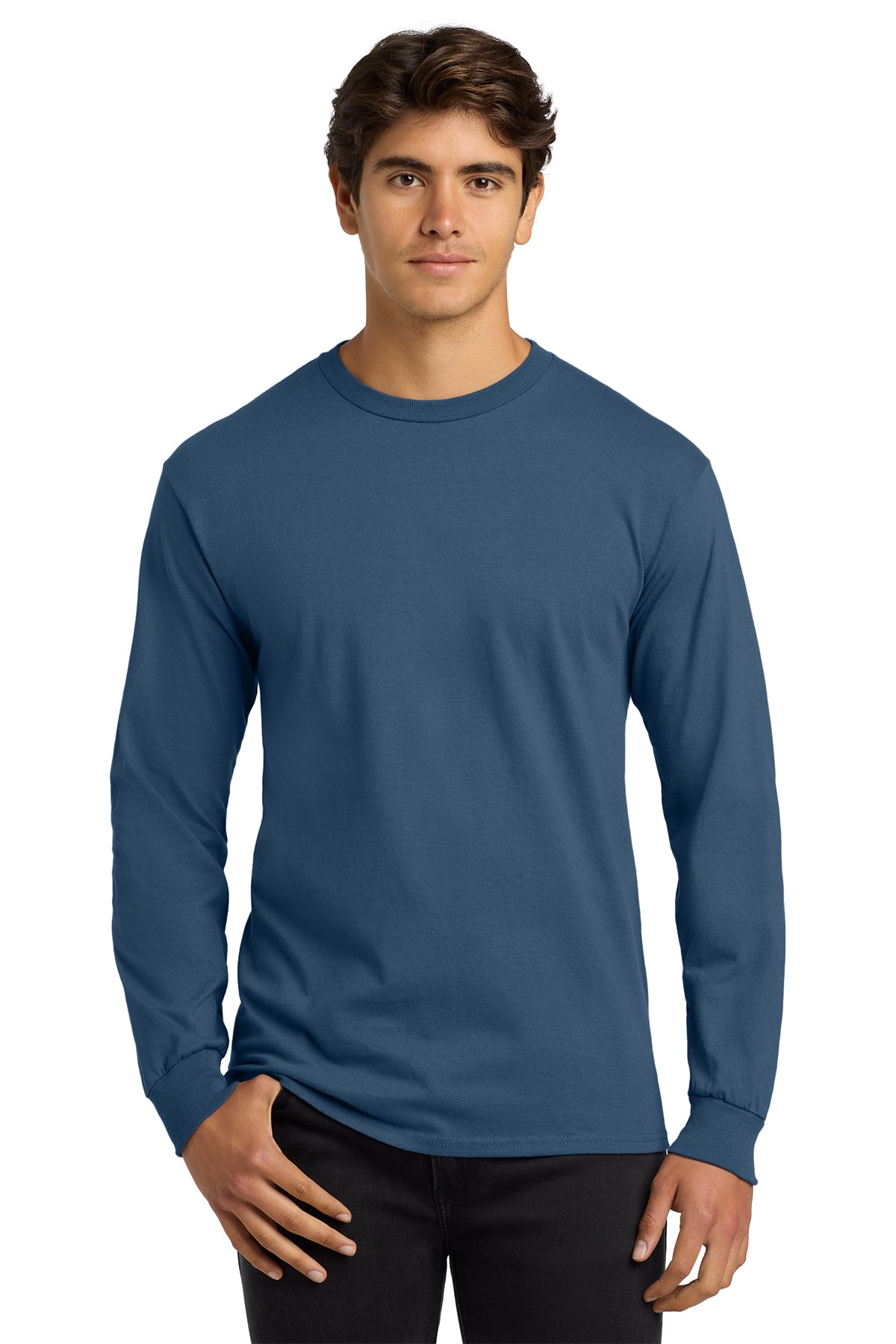 Gildan 2400 Ultra Cotton Long Sleeve T-Shirt - Indigo Blue