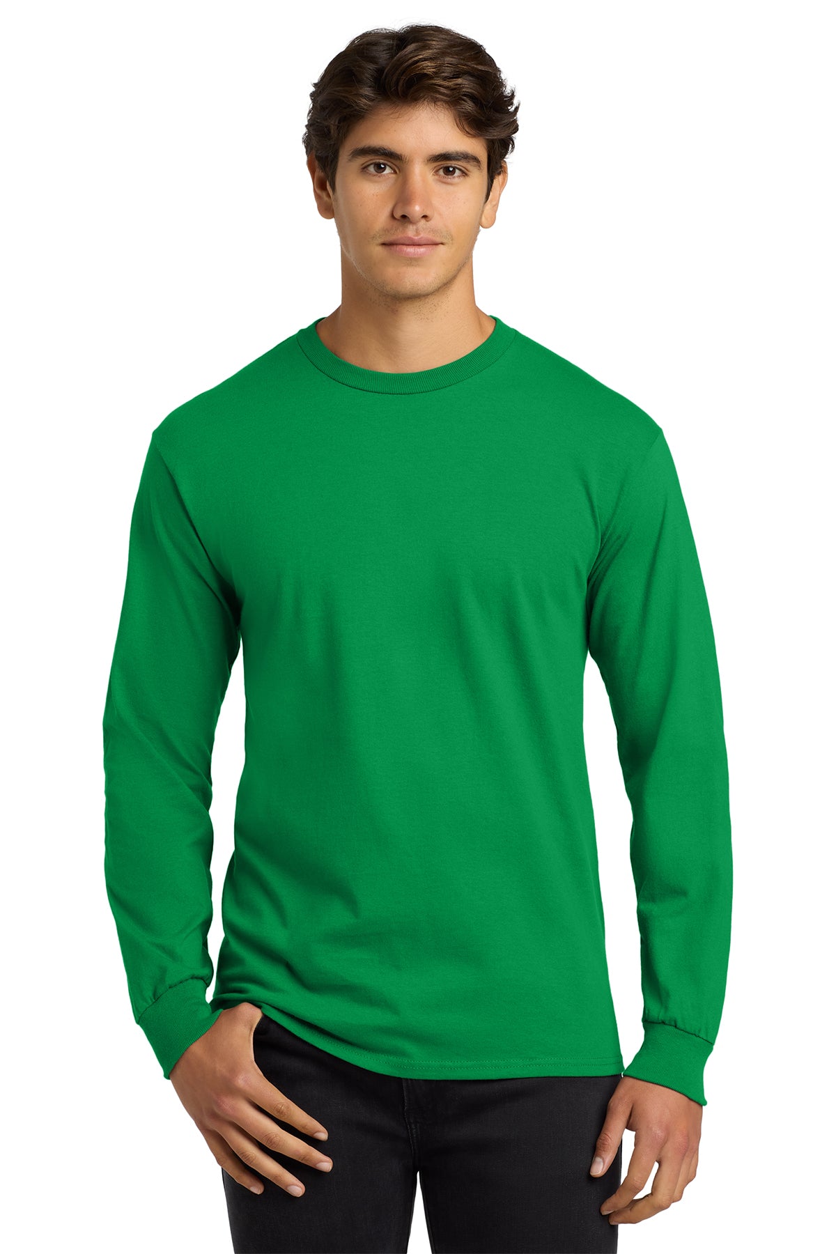 Gildan 2400 Ultra Cotton Long Sleeve T-Shirt - Irish Green