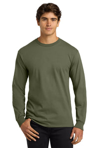 Gildan 2400 Ultra Cotton Long Sleeve T-Shirt - Military Green