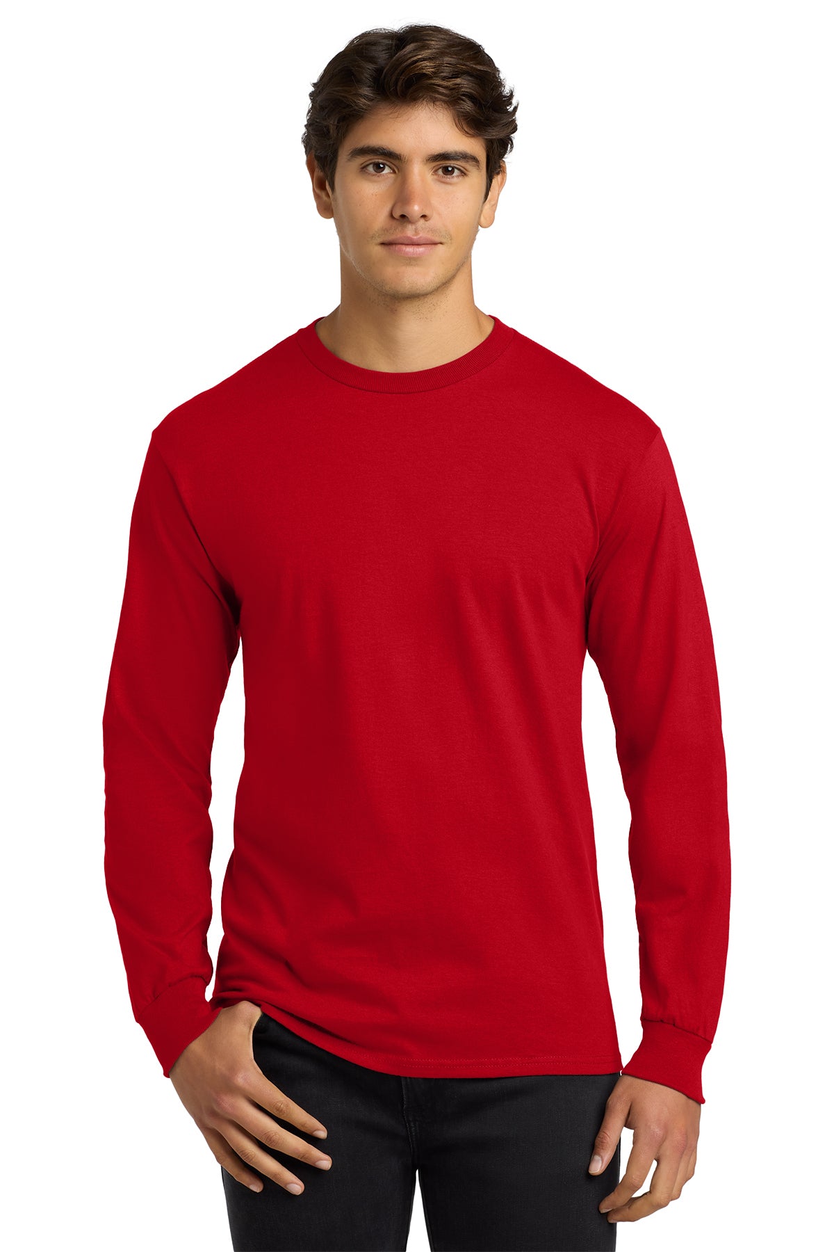 Gildan 2400 Ultra Cotton Long Sleeve T-Shirt - Red