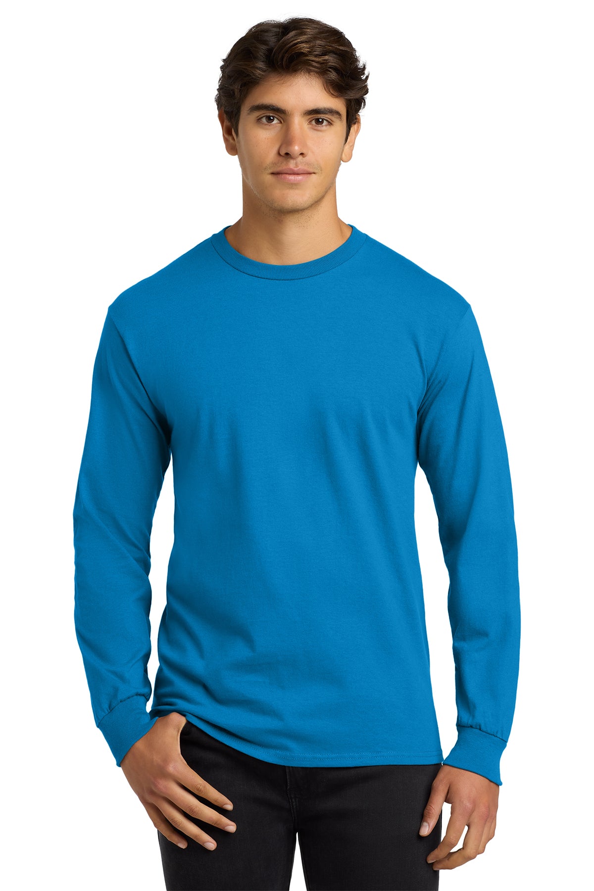 Gildan 2400 Ultra Cotton Long Sleeve T-Shirt - Sapphire
