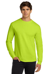 Gildan 2400 Ultra Cotton Long Sleeve T-Shirt - Safety Green