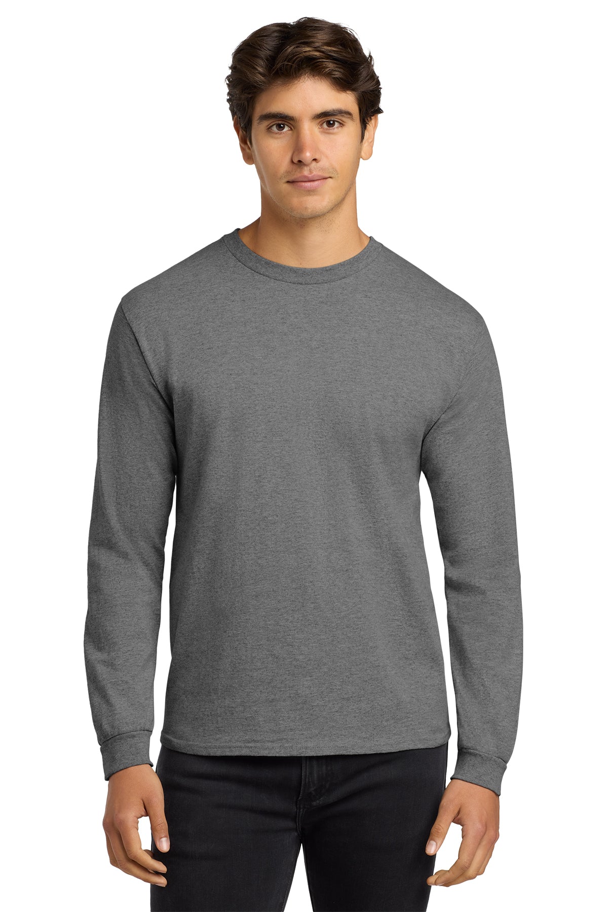 Gildan 2400 Ultra Cotton Long Sleeve T-Shirt - Sport Grey