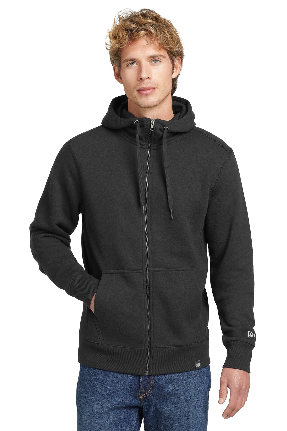 NEA502 New Era® French Terry Full-Zip Hoodie