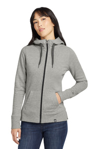 LNEA502 New Era® Women's French Terry Full-Zip Hoodie