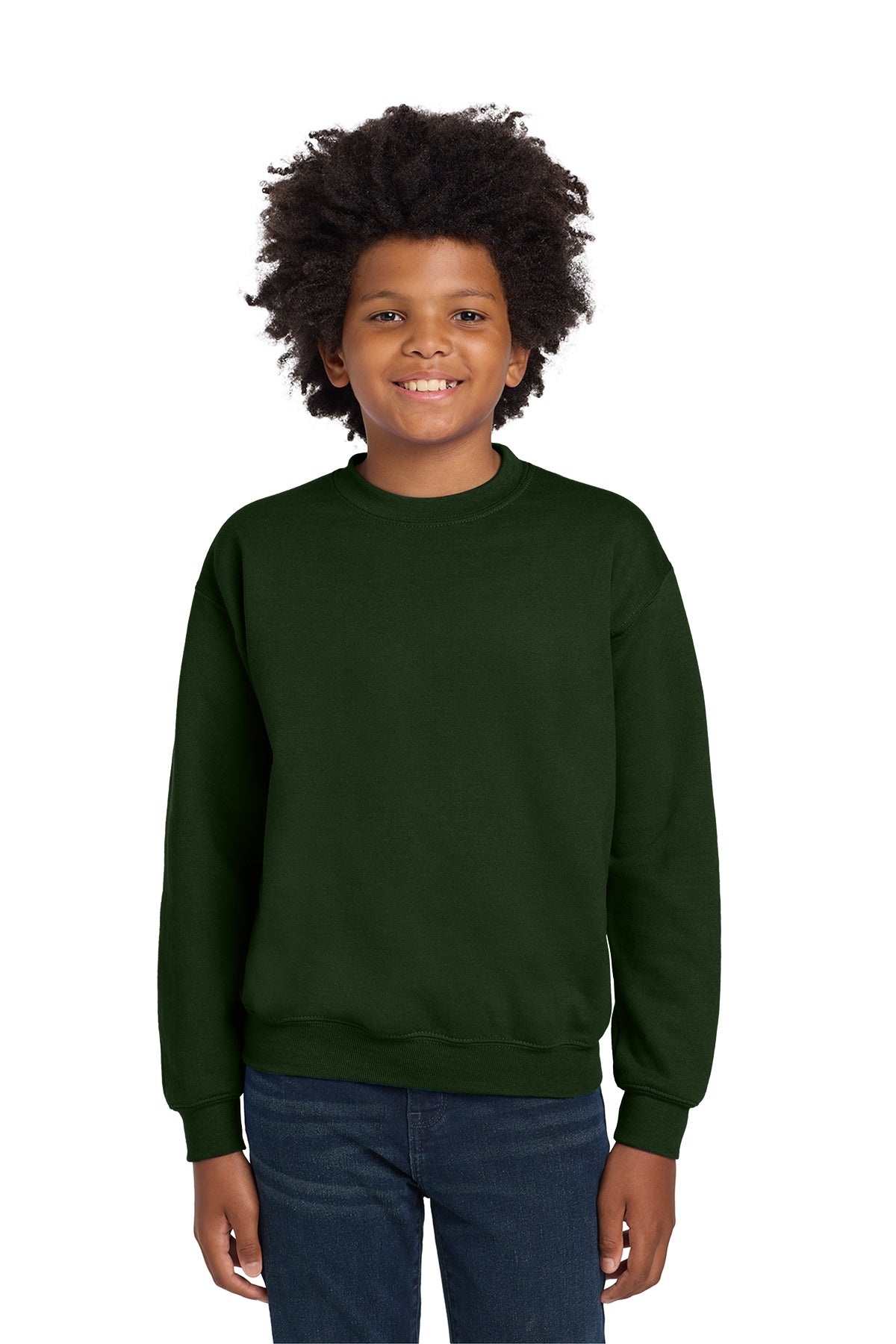 Gildan® - Youth Heavy Blend™ Crewneck Sweatshirt | G180B