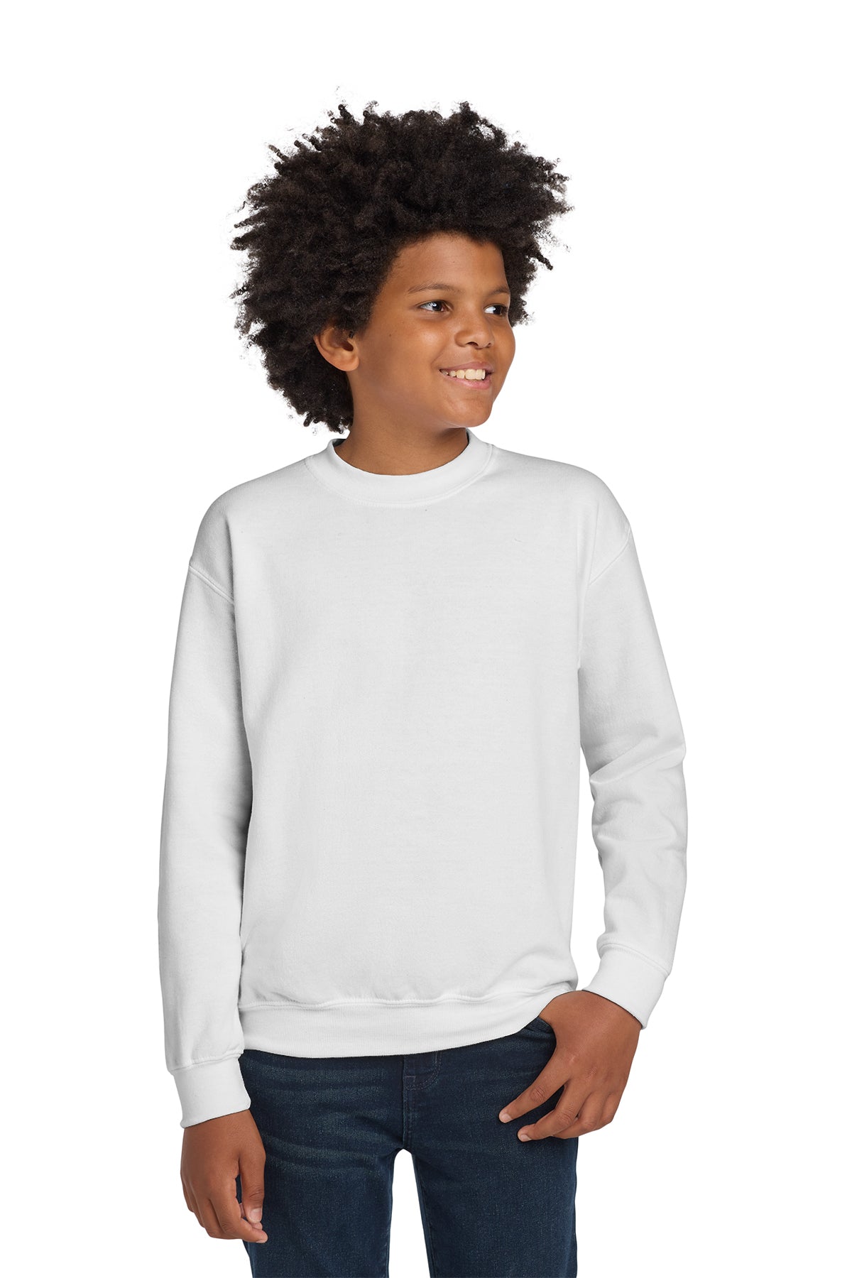 Gildan® - Youth Heavy Blend™ Crewneck Sweatshirt | G180B