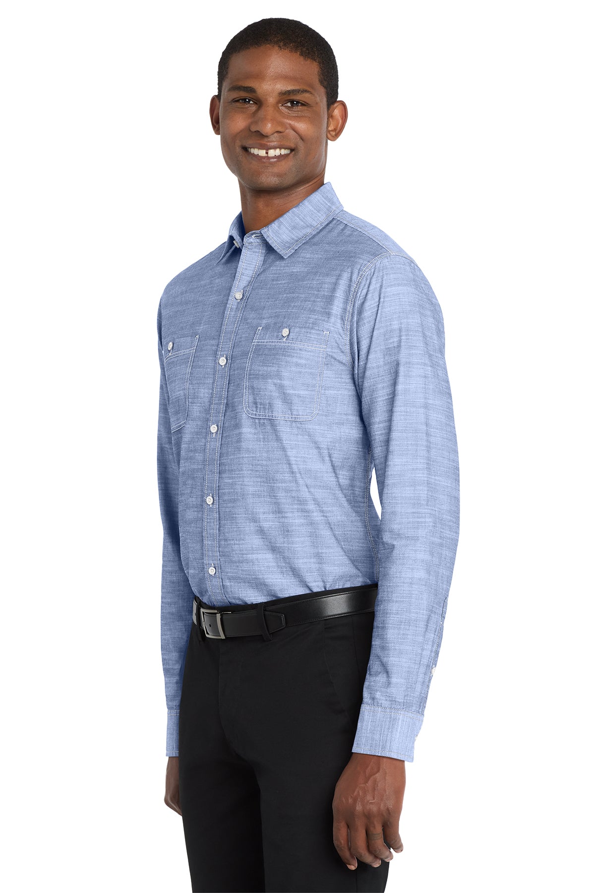 Port Authority ®  Slub Chambray Shirt. W380