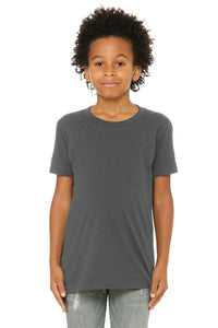 Bella + Canvas Youth Jersey T-Shirt 3001Y - Asphalt