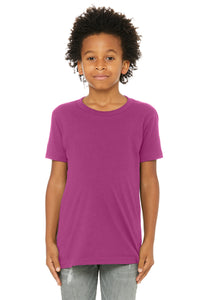 Bella + Canvas Youth Jersey T-Shirt 3001Y - Berry