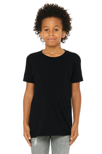 Bella + Canvas Youth Jersey T-Shirt 3001Y - Black
