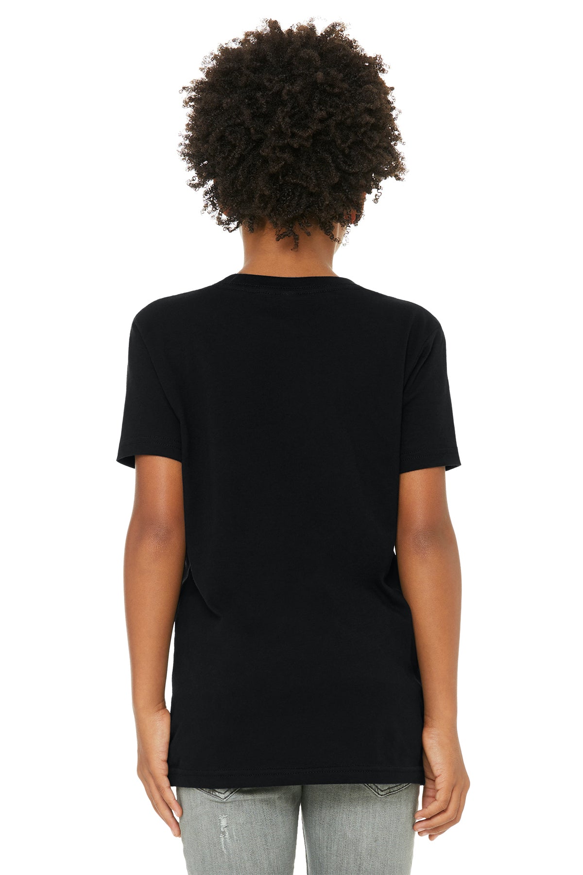 Bella + Canvas Youth Jersey T-Shirt 3001Y back
