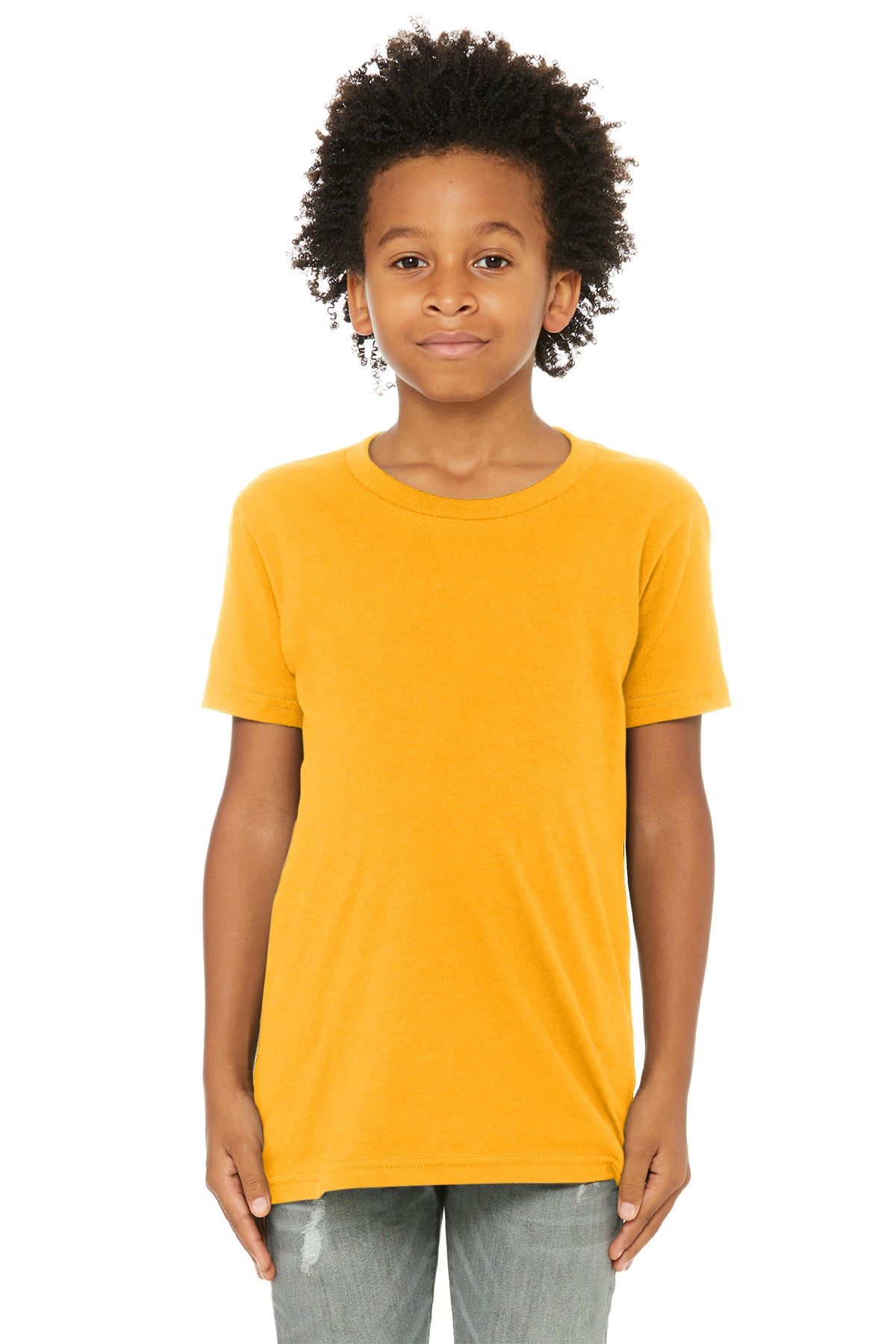 Bella + Canvas Youth Jersey T-Shirt 3001Y - Gold