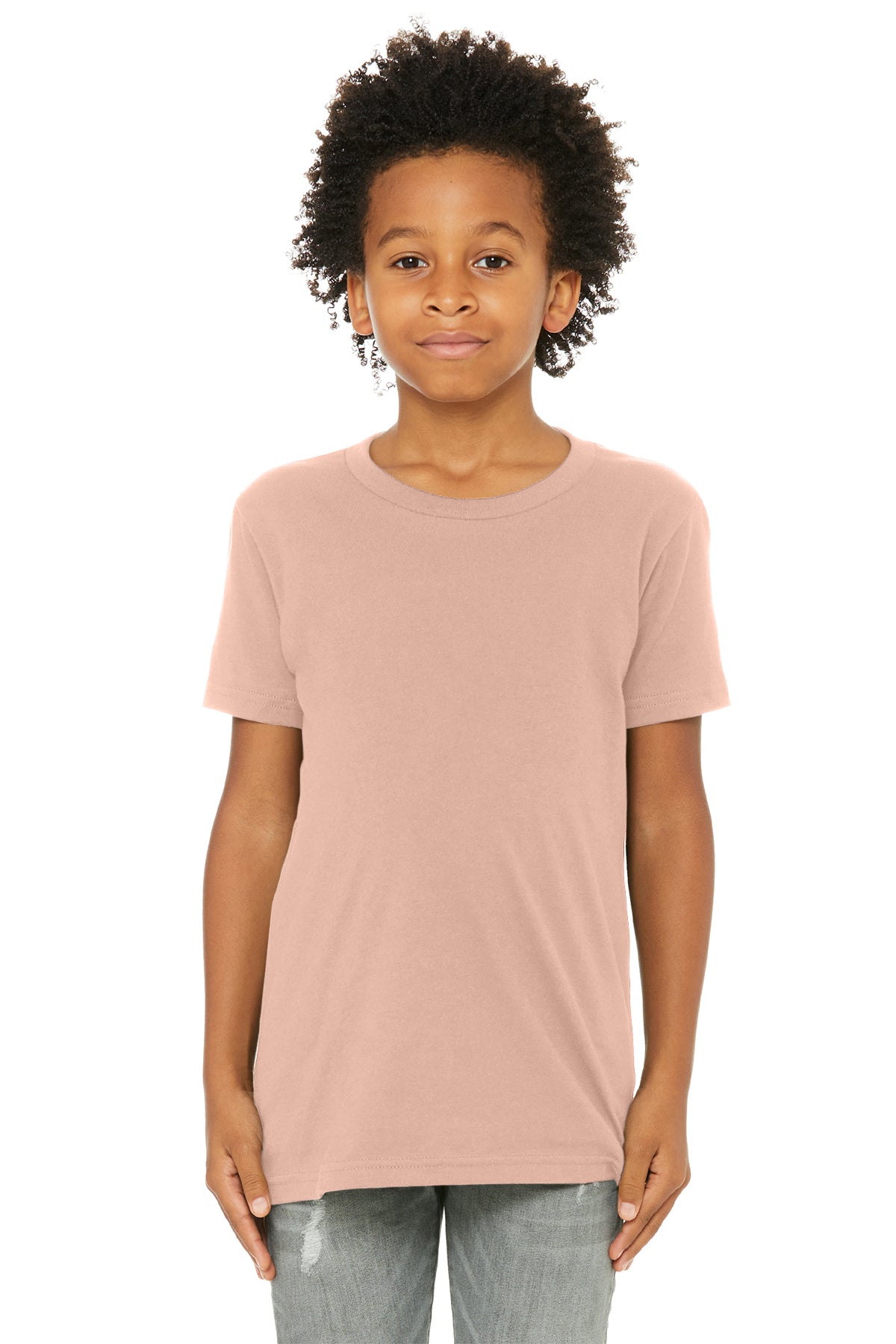 Bella + Canvas Youth Jersey T-Shirt 3001Y - Peach