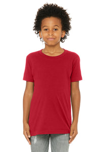 Bella + Canvas Youth Jersey T-Shirt 3001Y - Red