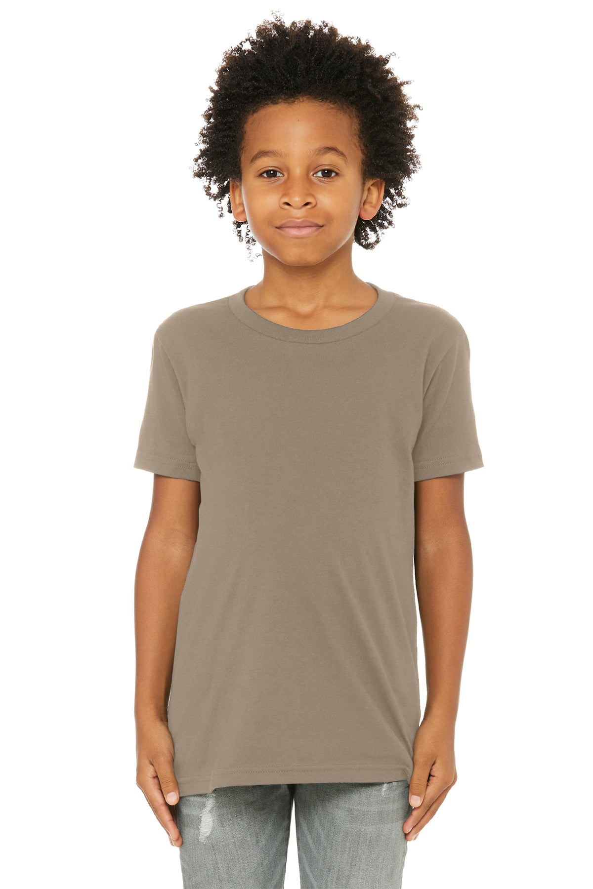 Bella + Canvas Youth Jersey T-Shirt 3001Y - Tan