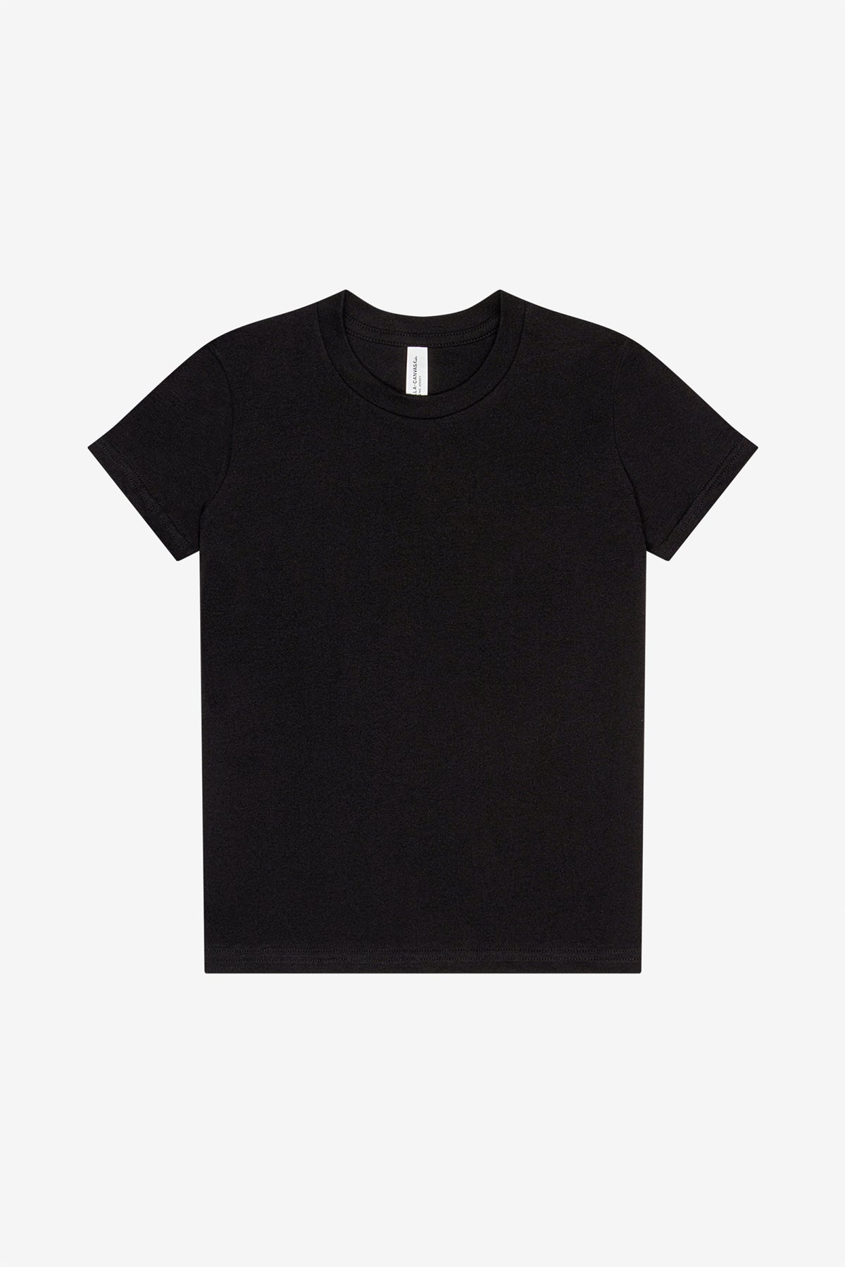 Bella + Canvas Youth Jersey T-Shirt 3001Y - Vintage Black